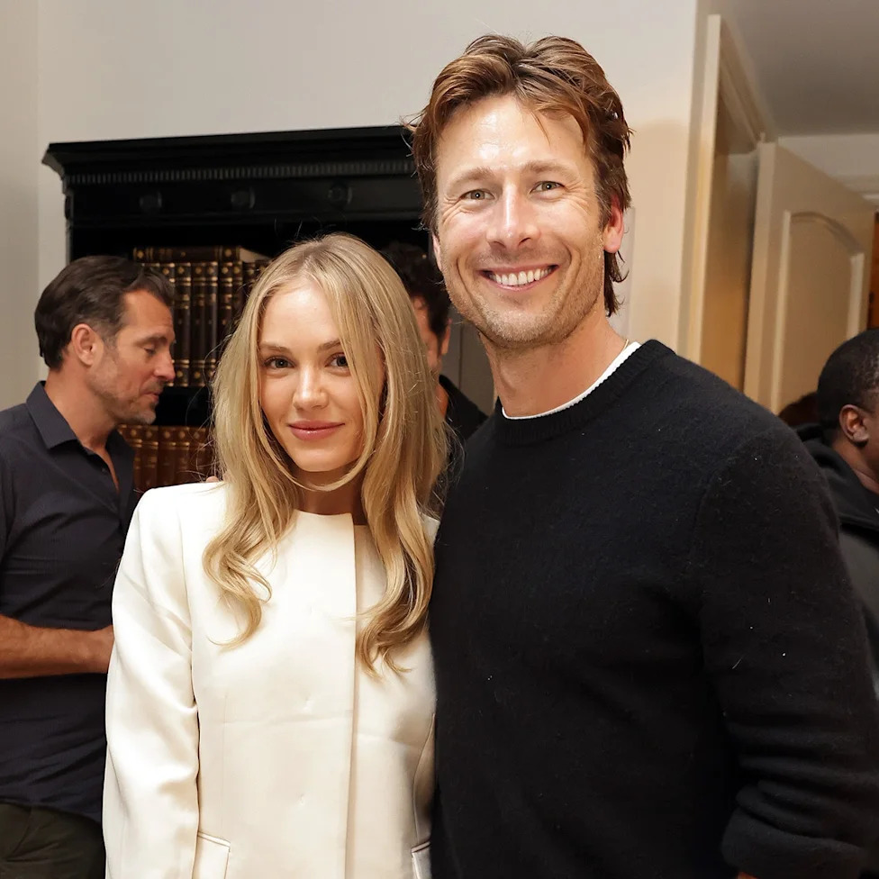 Glen Powell Makes Rare Comments on Michelle Randolph Relationship