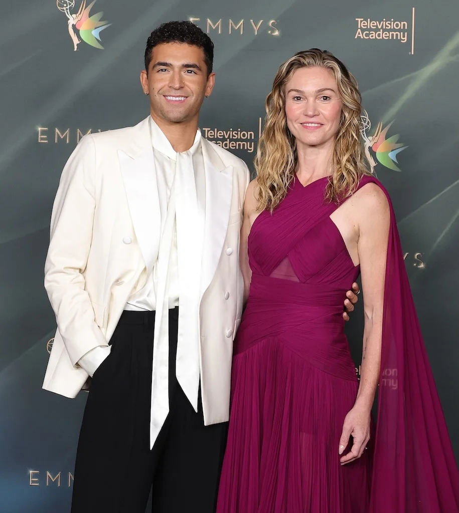 Ezra Sosa and Julia Stiles
