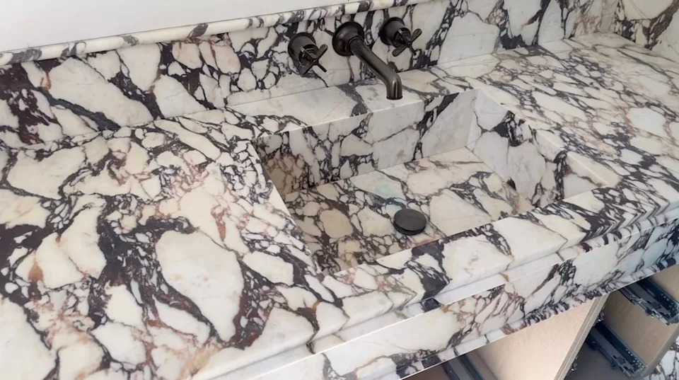 A Marble-ous Bathroom