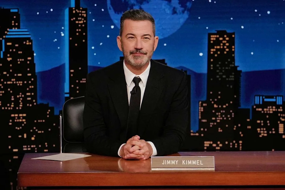 Jimmy Kimmel on 'Jimmy Kimmel Live'Credit: Randy Holmes/Disney via Getty
