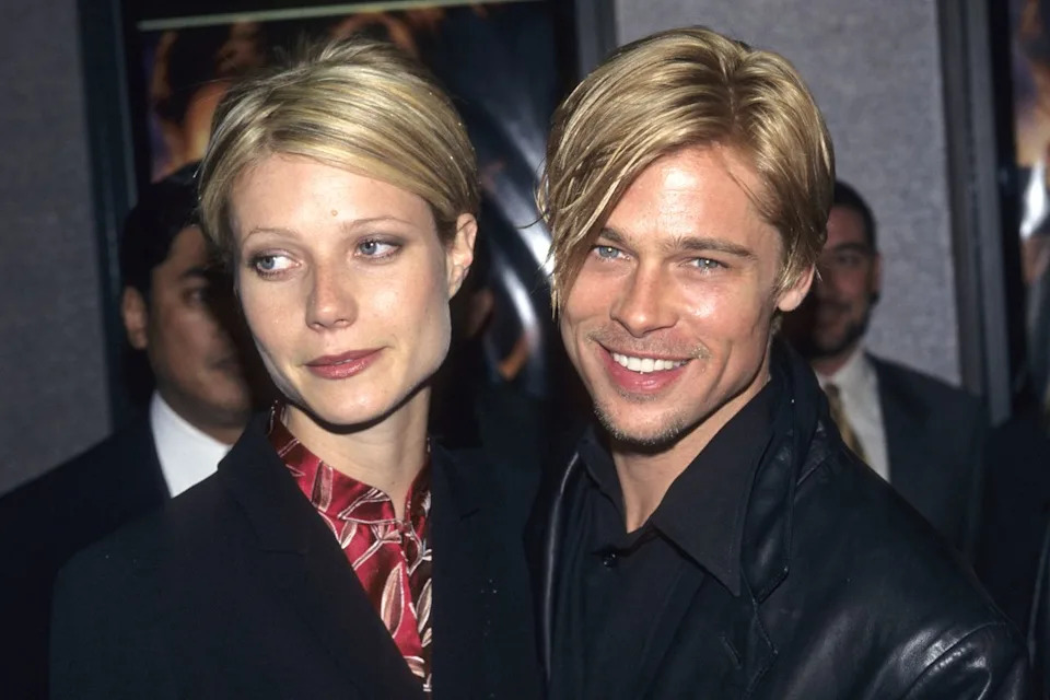 Gwyneth Paltrow and Brad Pitt in 1997Credit: Kevin Mazur Archive/WireImage
