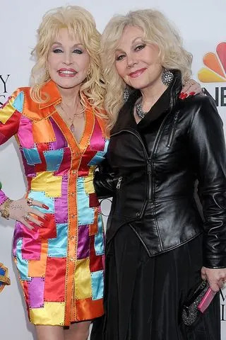 Dolly Parton and sister Stella Parton in 2015Credit: Gregg DeGuire/WireImage