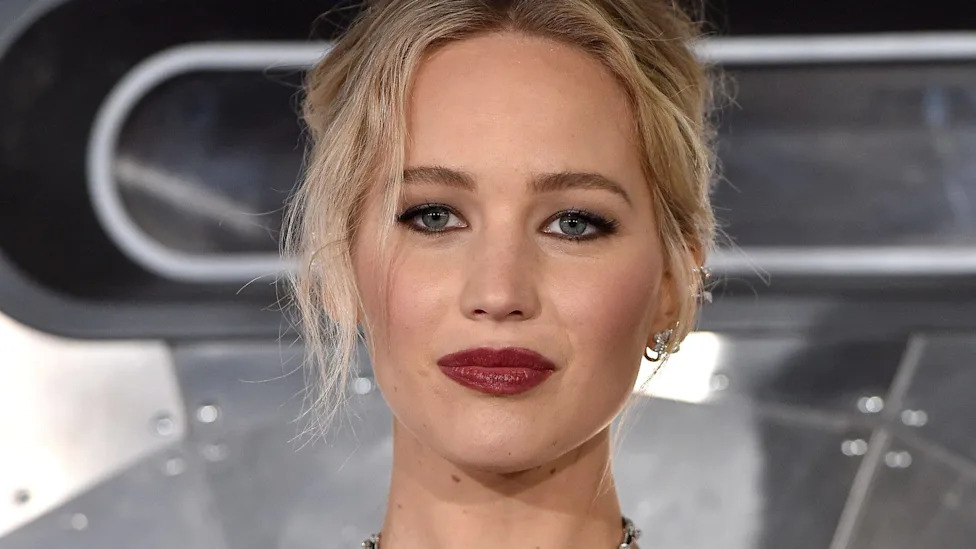 Jennifer Lawrence at the premiere of 'Passengers' in 2016.