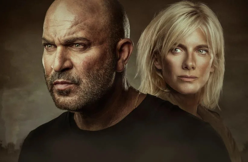 Lior Raz and Mélanie Laurent in season five of Fauda. (credit: COURTESY OF YES)