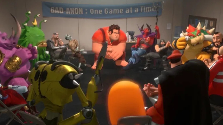Villain support group in Wreck-It Ralph