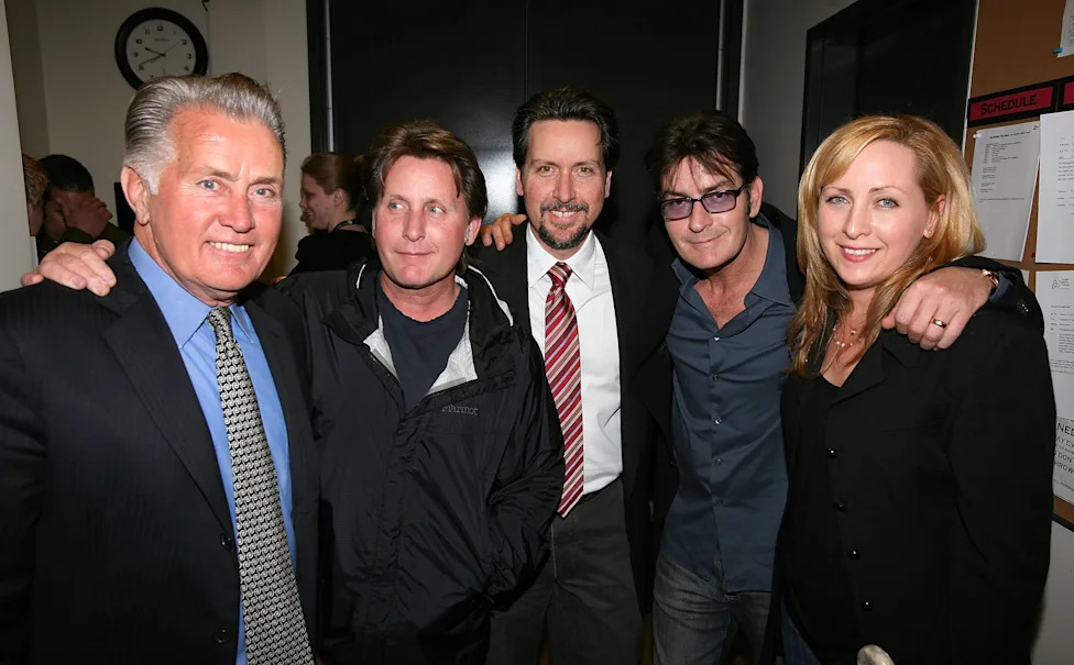 Emilio Estevez and Charlie Sheen Reunite at Fan Expo, Resemble Their Father Martin Sheen