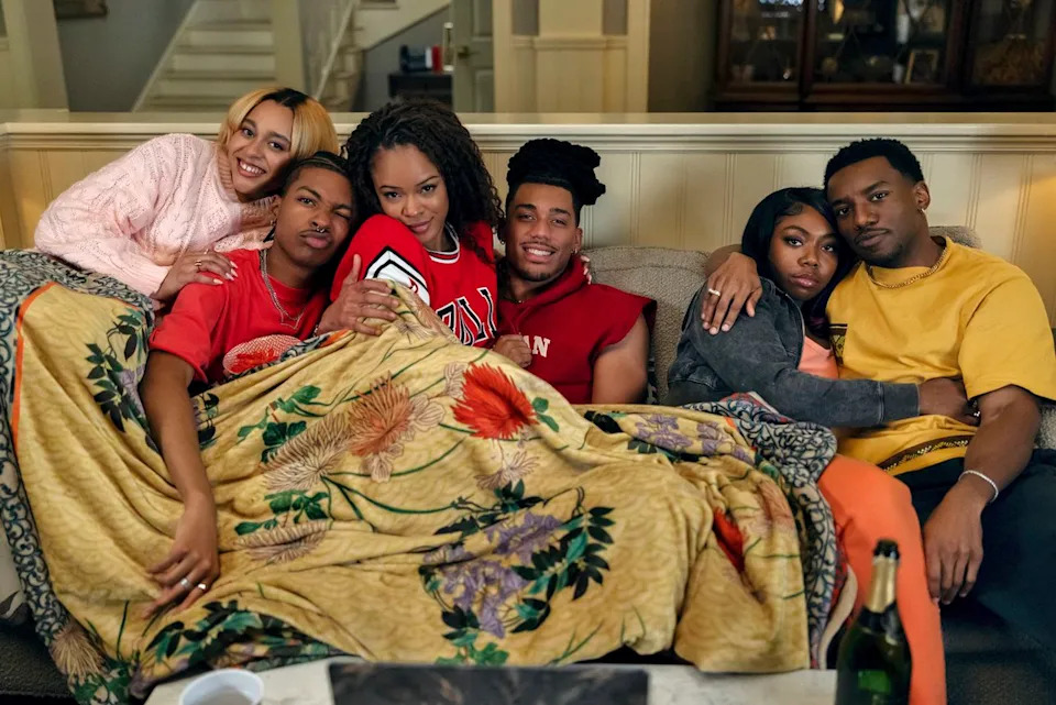 The cast of Netflix's 'A Different World'Credit: ELI JOSHUA ADE/Netflix