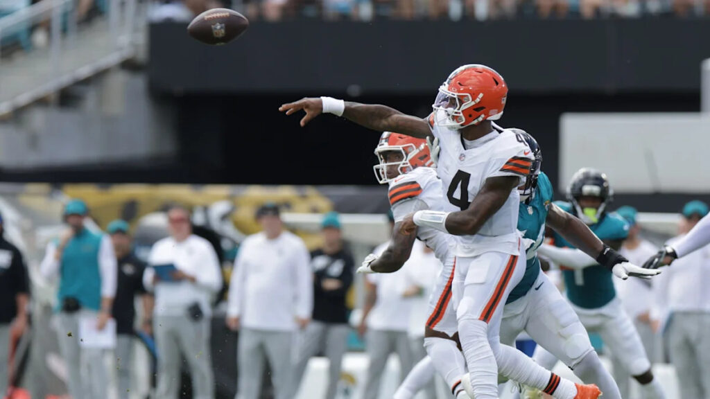 Todd Monken: I wouldn’t say Deshaun Watson is playing to earn start in Week 3