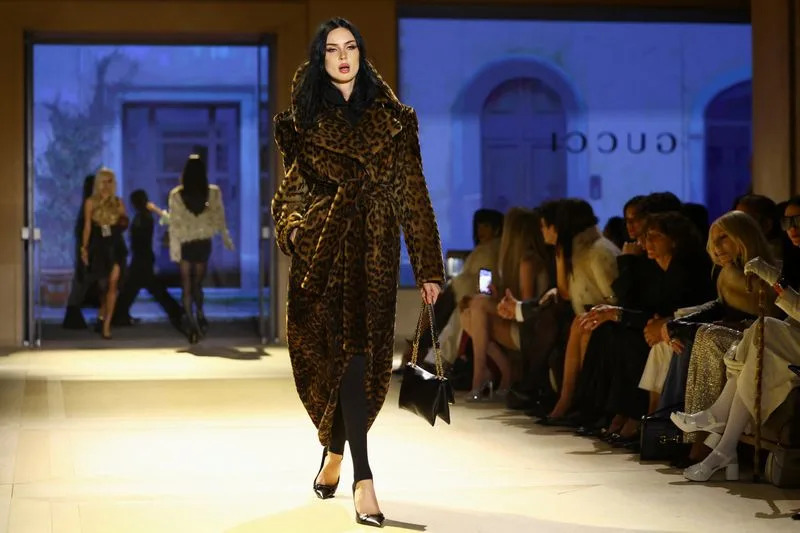Gucci Spring/Summer 2027 collection during Fashion Week in Milan