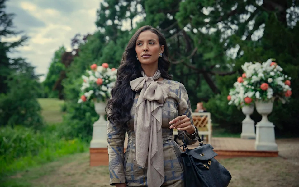 Love Island presenter Maya Jama pops up in episode one