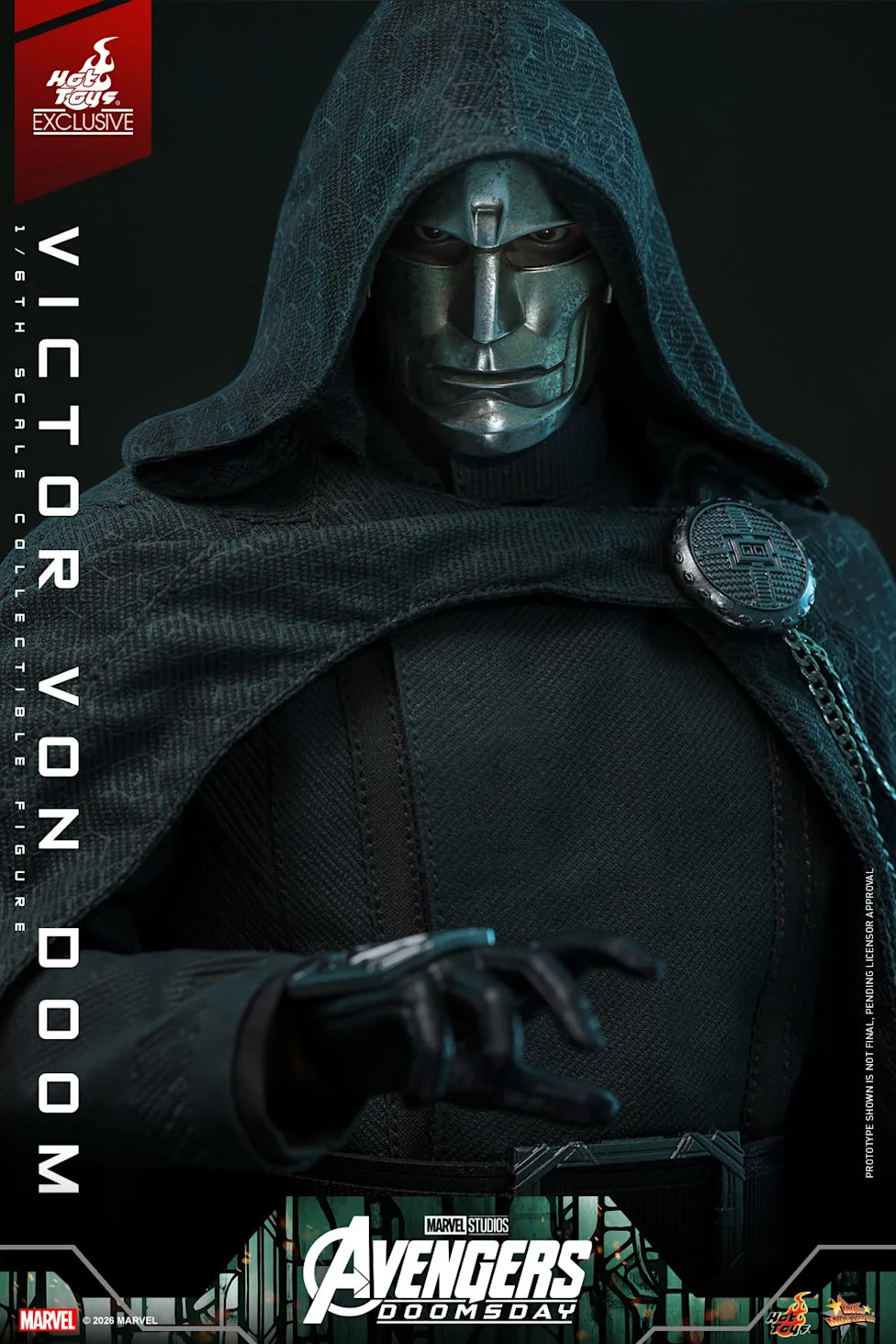 Hot Toys Avengers: Doomsday Victor von Doom Figure