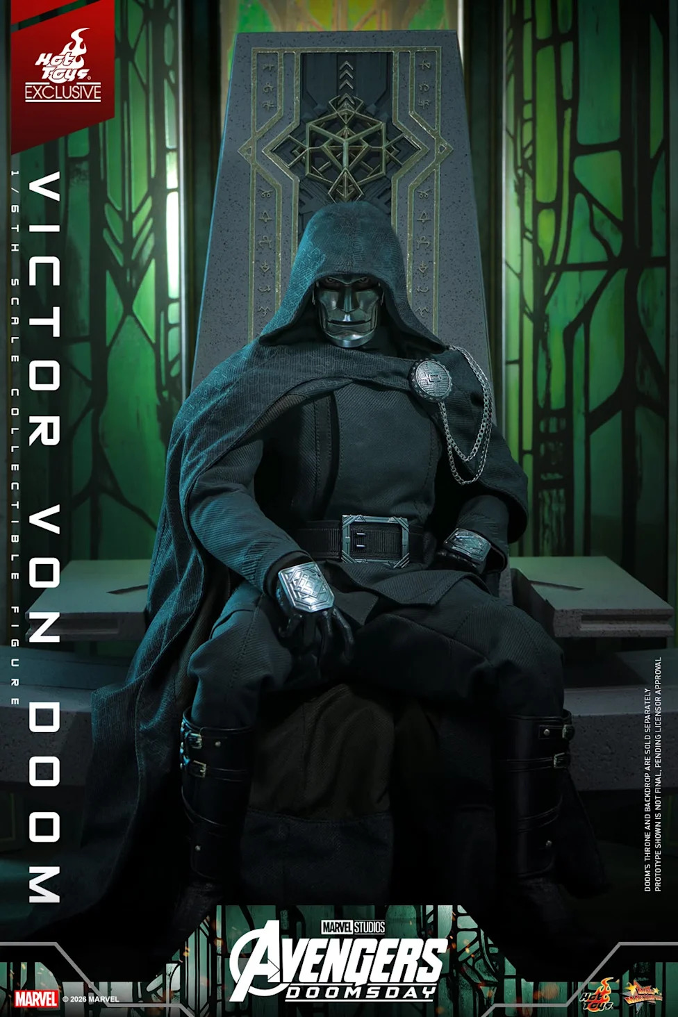 Hot Toys Avengers: Doomsday Victor von Doom Figure
