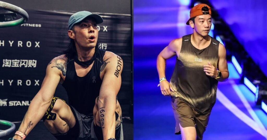 Vanness Wu and Zheng Kai take on Hyrox Beijing