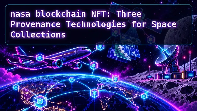 NASA Blockchain NFT: Three Provenance Technologies for Space Collections