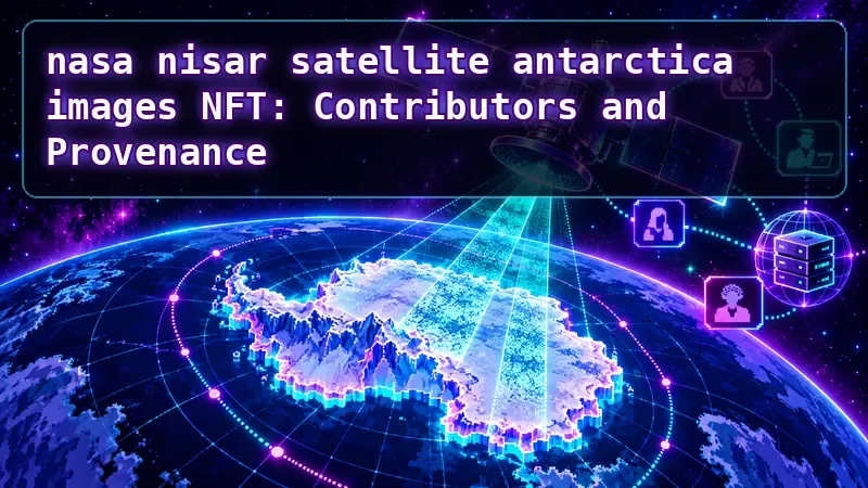 NASA Nisar Satellite Antarctica Images NFT: Contributors and Provenance