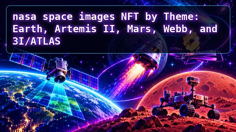 NASA Space Images NFT by Theme: Earth, Artemis II, Mars, Webb, and 3i/atlas