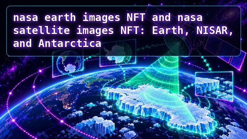 NASA Earth Images NFT and NASA Satellite Images NFT: Earth, Nisar, and Antarctica