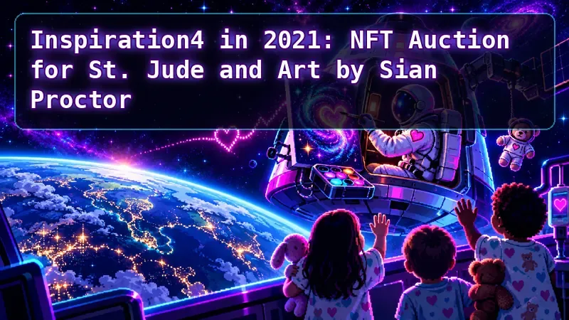 Inspiration4 in 2021: nft auction for st. jude and art by sian proctor