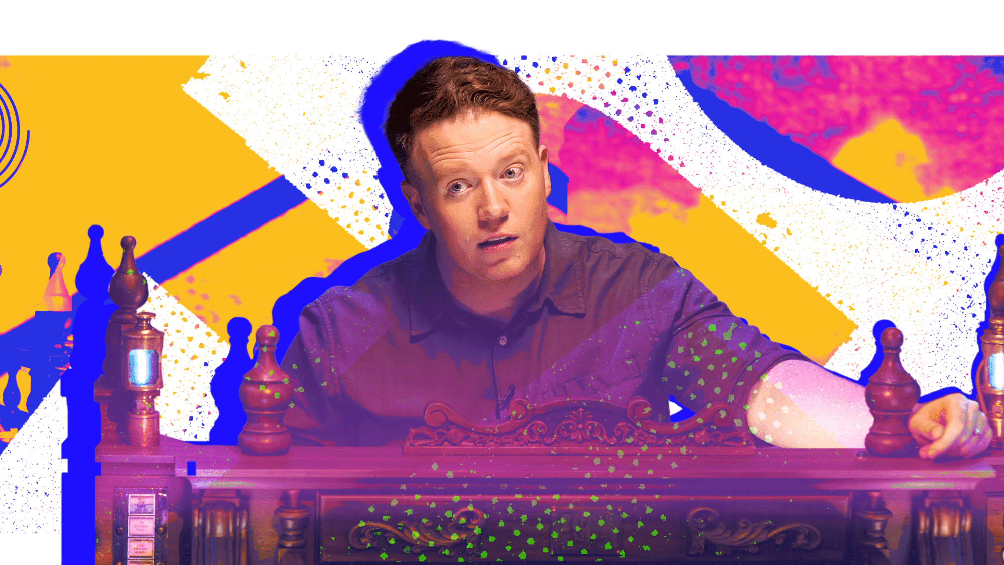 Brennan Lee Mulligan is the Game Master of "Dimension 20: Cloudward, Ho!"