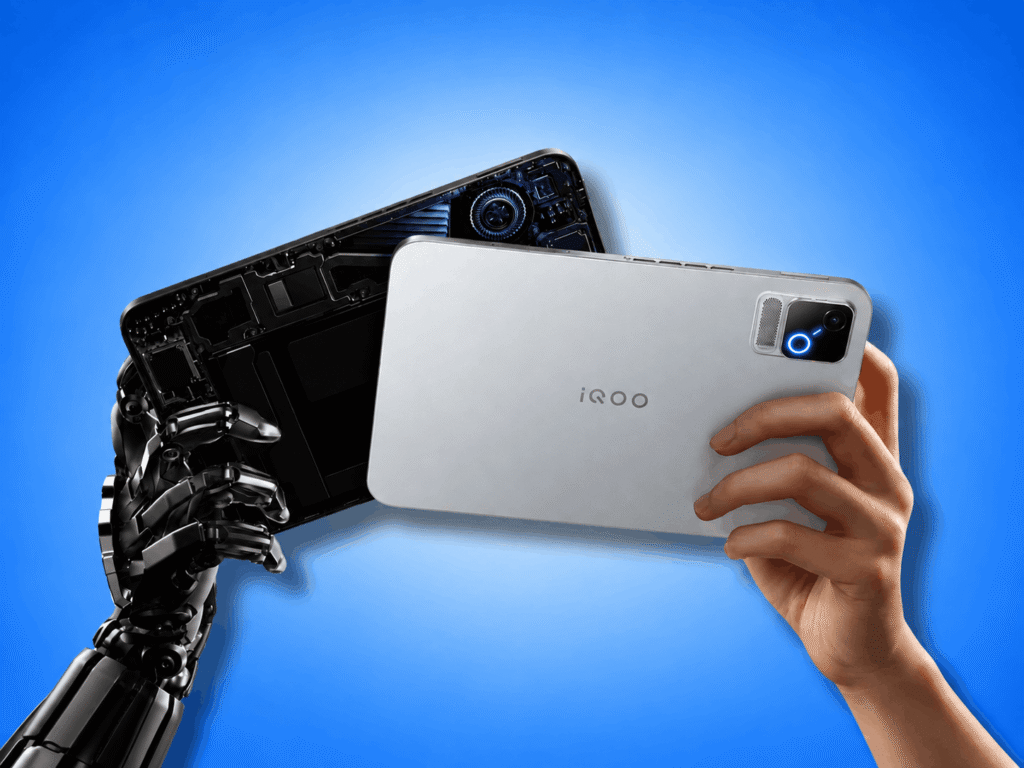 iQOO reveals 8.8-inch gaming tablet with 5,000Hz touch sampling and slim body