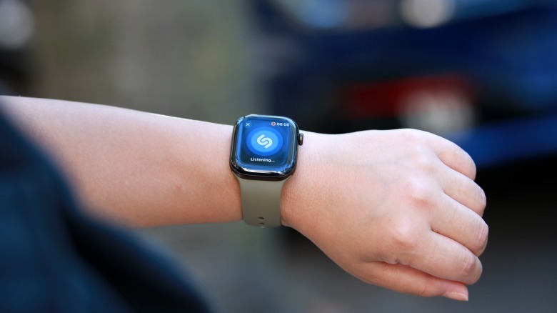 An Apple Watch Series 12 worn on a wrist
