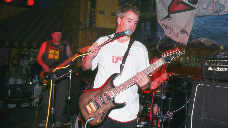 Eric Wilson and Bradley Nowell of Sublime perform at nightclub in 1995