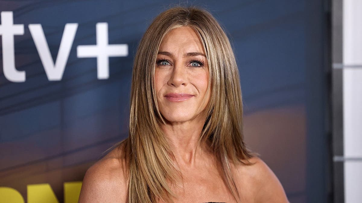 Jennifer Aniston attends The Morning Show Season 4 premiere at Museum of Modern Art.