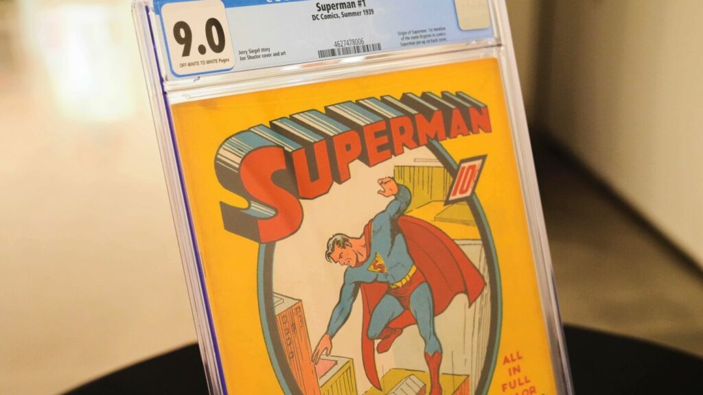A rare ‘Superman No. 1’ comic book found in an attic fetches .12M A rare ‘Superman No. 1’ comic book found in an attic fetches .12M