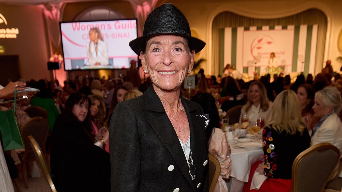 Judge Judy at the Women's Guild Cedars-Sinai Spring luncheon in Los Angeles in May 2025