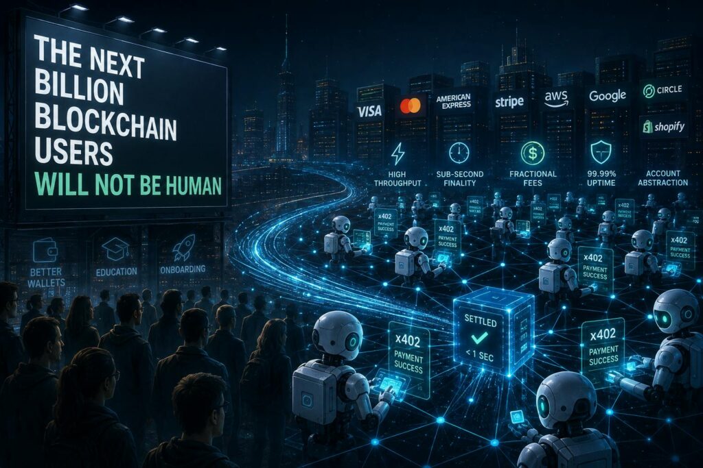 The Next Billion Blockchain Users Will Not Be Human