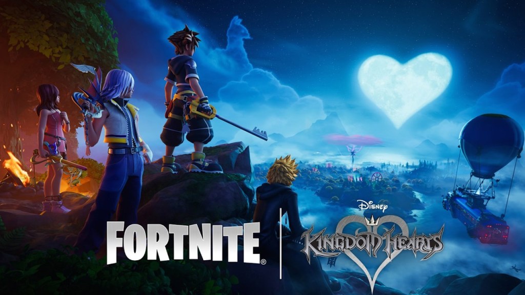 Kingdom Hearts Fortnite Wallpaper 4k