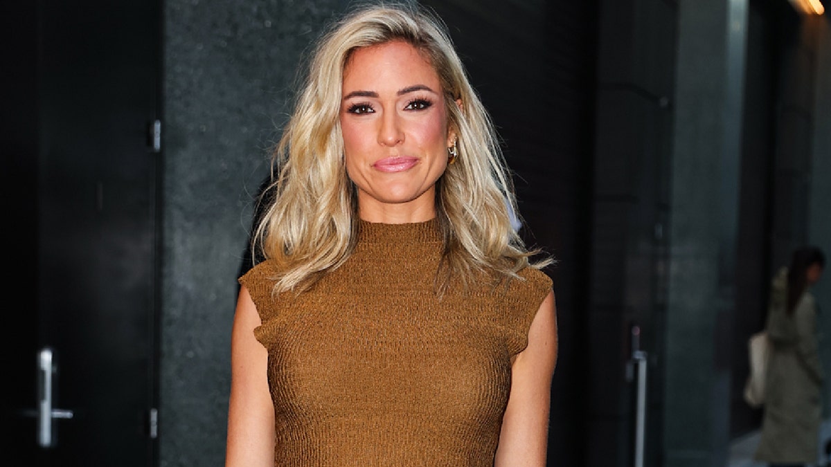 Kristin Cavallari arriving to "Good Morning America" in New York City in October 2025.