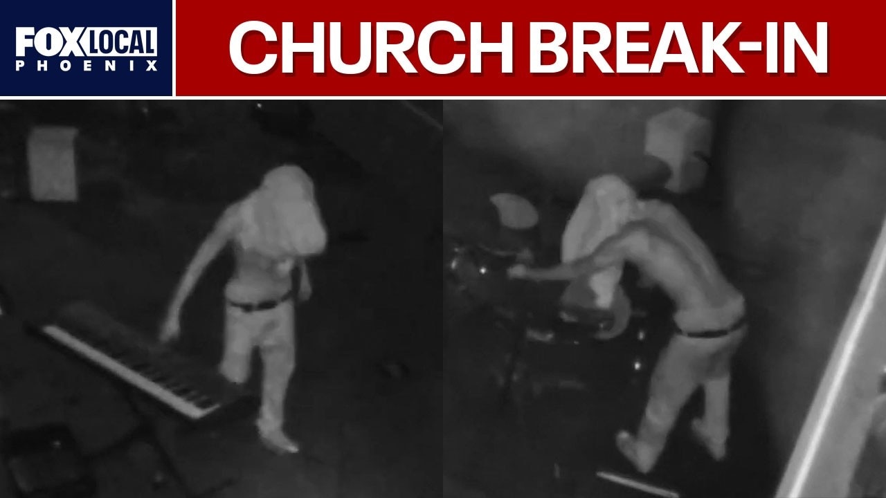Tempe church break-in caught on camera, police say