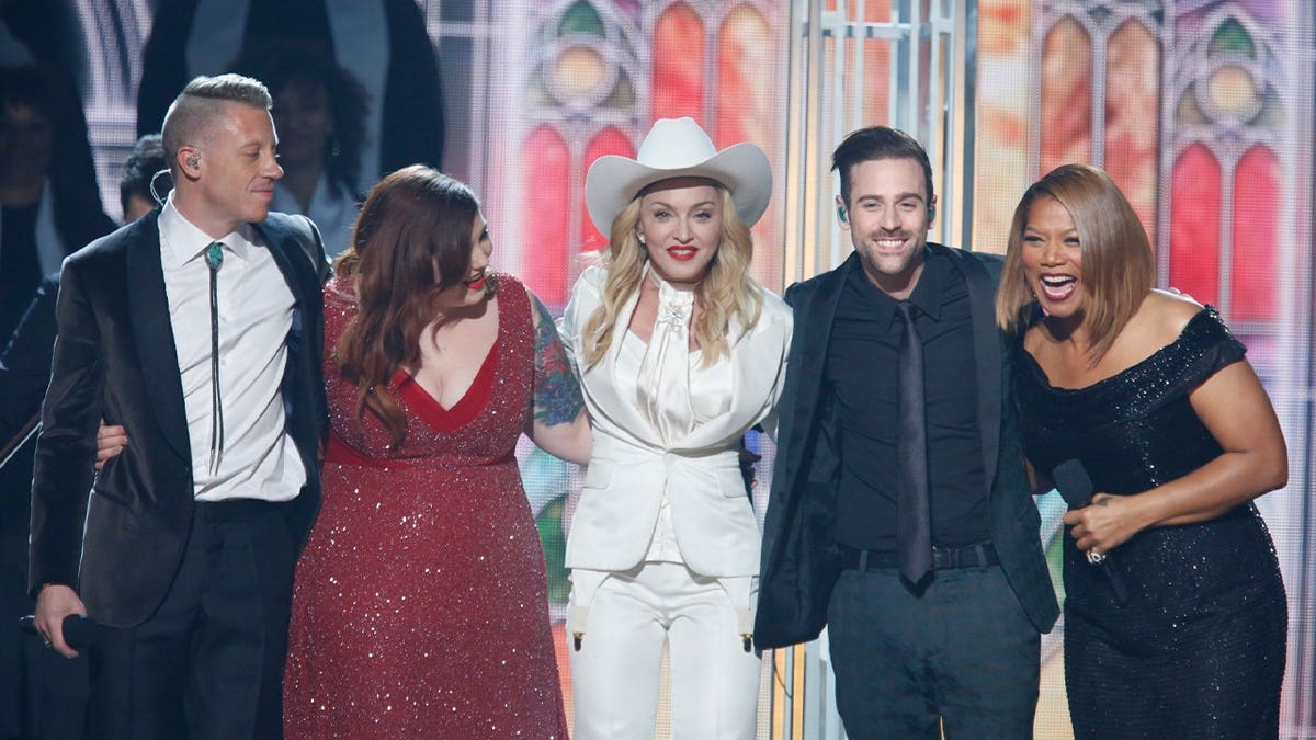 Macklemore & Ryan Lewis at the grammy awards