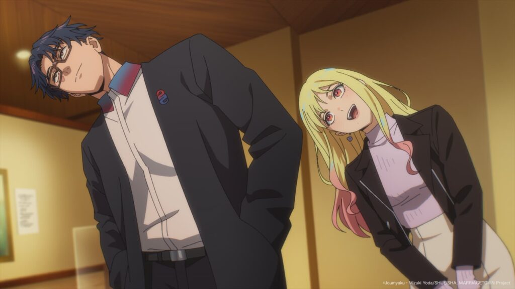 MarriageToxin director says sites like YouTube and TikTok primed audiences for the anime’s unique tonal whiplash