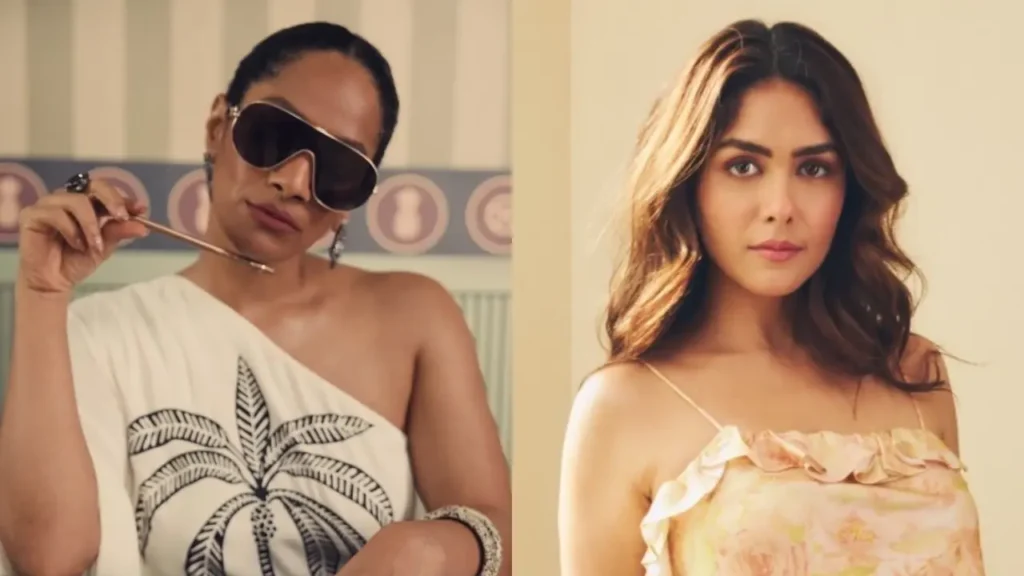 Masaba Gupta takes a dig at Mrunal Thakur for calling Bipasha Basu muscluar Masaba Gupta takes a dig at Mrunal Thakur for calling Bipasha Basu muscluar