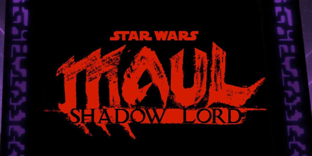"Star Wars: Maul--Shadow Lord" logo for Disney+