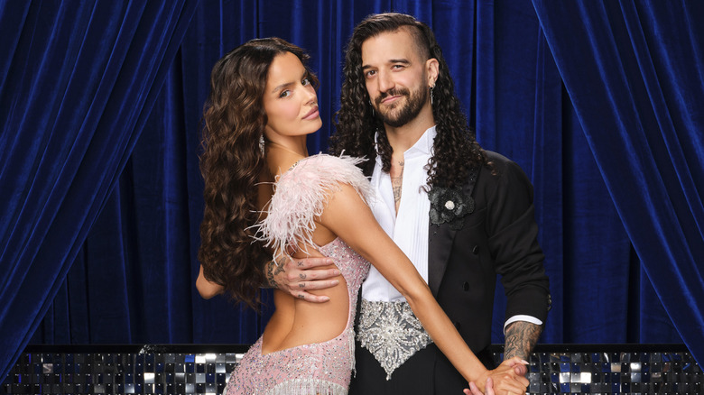 Maura Higgins and Mark Ballas