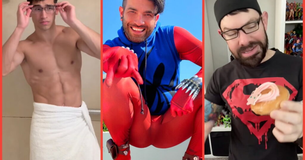 Warpath Dylan does double cosplay, EJ hits the showers, Paul Charles gobbles up a creamy donut Warpath Dylan does double cosplay, EJ hits the showers, Paul Charles gobbles up a creamy donut