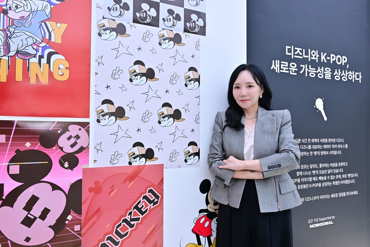 Kim Hyun-jin, head of the consumer products division at The Walt Disney Company Korea. Courtesy of Disney Korea - Seoul Economic Daily Finance News from South Korea