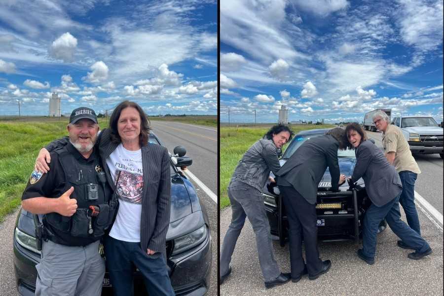 Kansas police pulled over an ’80s pop icon for speeding and it turned into a hilarious photo shoot Kansas police pulled over an ’80s pop icon for speeding and it turned into a hilarious photo shoot