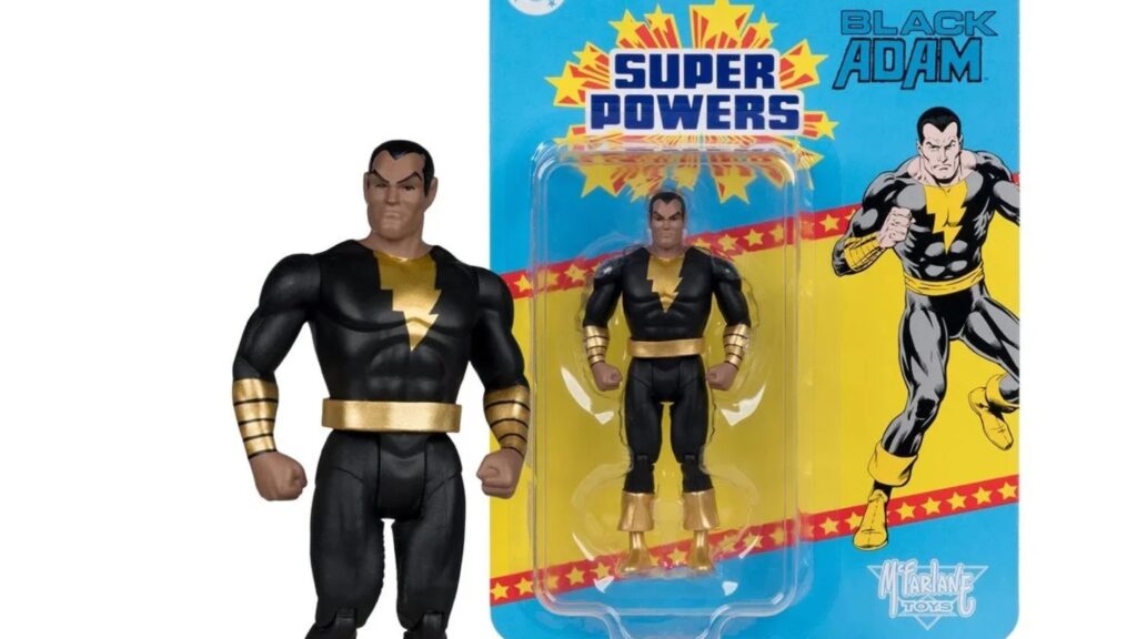 Bow Before Black Adam with McFarlane Toys New DC Super Powers