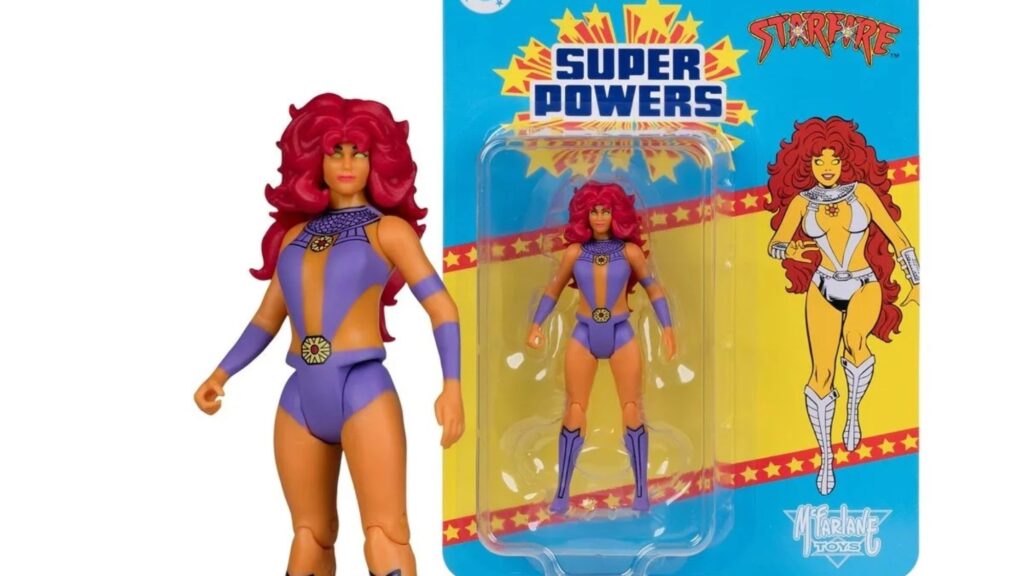 DC Comics Starfire Joins McFarlane Toys DC Super Powers Collection