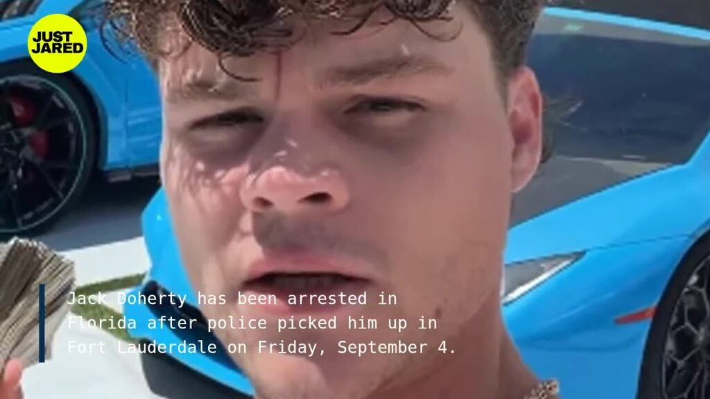 YouTuber Jack Doherty Arrested in Florida YouTuber Jack Doherty Arrested in Florida