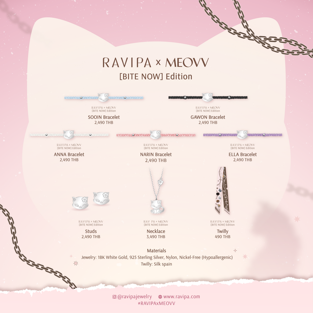 RAVIPA x MEOVV collection products