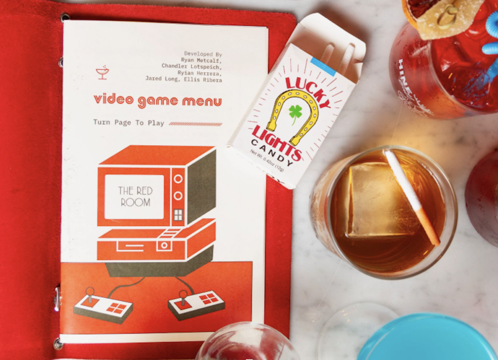 Video game cocktails come to Fresno at The Red Room at Pardini’s