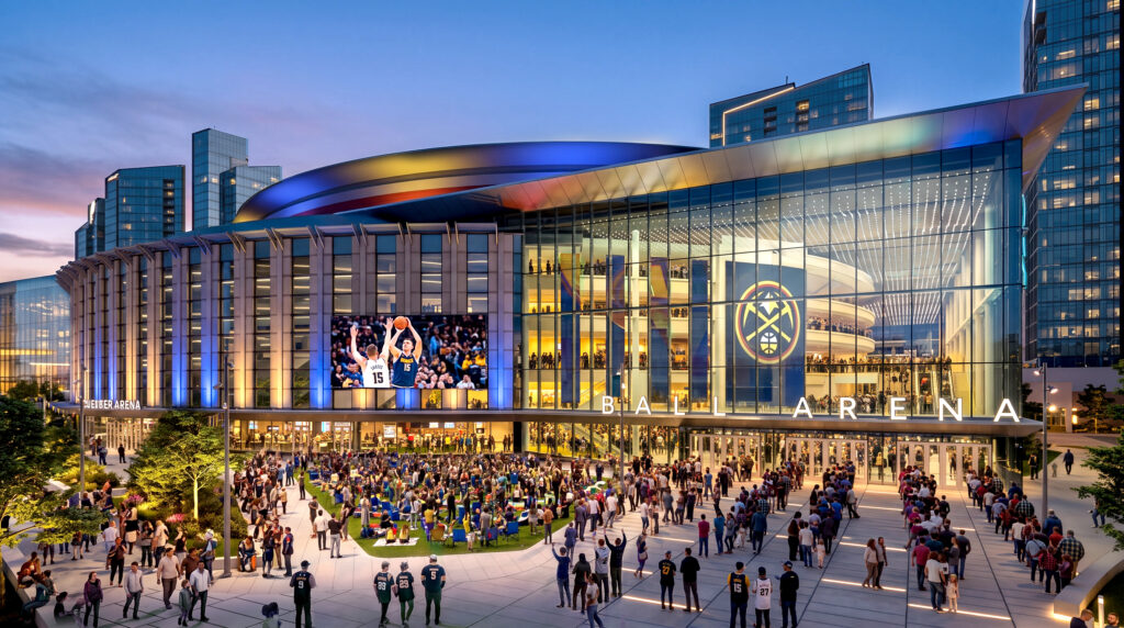Kroenke Sports and Entertainment announces 5 million Ball Arena renovations