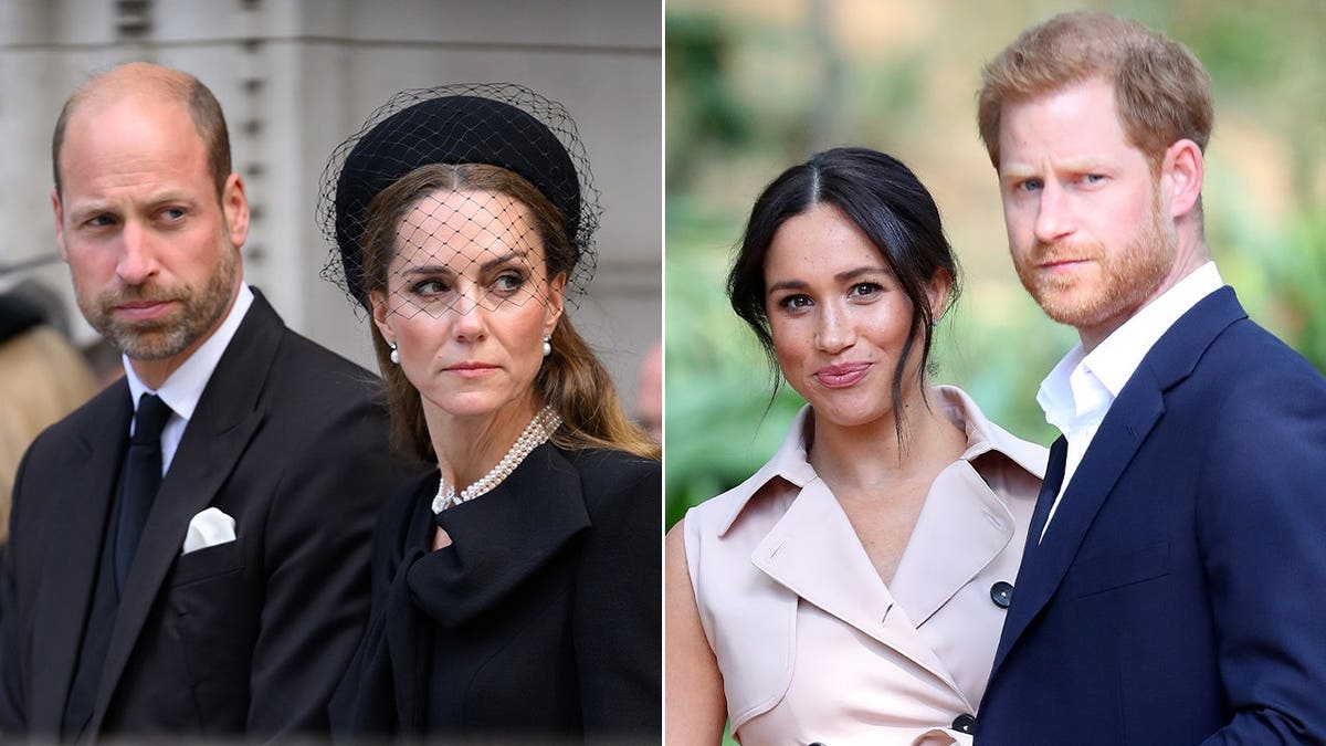 Prince William, Kate Middleton, Meghan Markle, Prince Harry