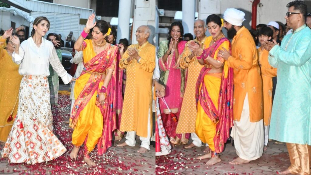 Shilpa Shetty reacts to influencer mocking her Ganpati Visarjan dance Shilpa Shetty reacts to influencer mocking her Ganpati Visarjan dance