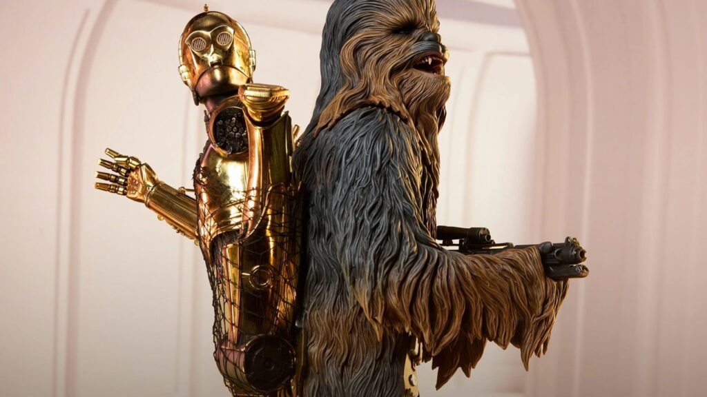 Sideshow Debuts Star Wars Premium Format Figure: Chewbacca and C